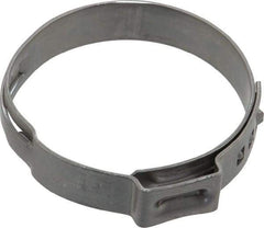 Oetiker - Stepless Ear Clamp - 1-3/16" Noml Size, 10mm Inner Width, 7mm Wide x 0.6mm Thick, Stainless Steel - Americas Tooling