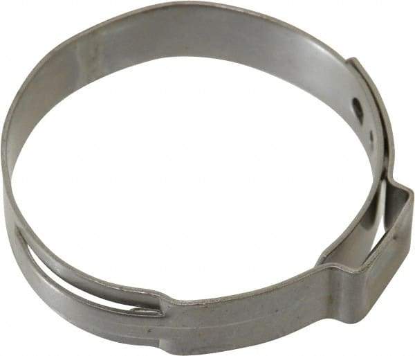 Oetiker - Stepless Ear Clamp - 1-5/16" Noml Size, 10mm Inner Width, 7mm Wide x 0.6mm Thick, Stainless Steel - Americas Tooling