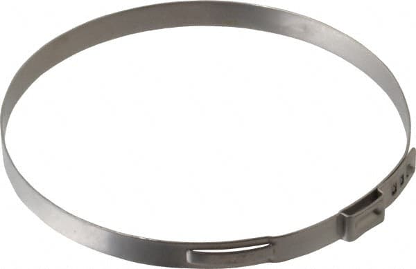 Oetiker - Stepless Ear Clamp - 3-5/16" Noml Size, 10mm Inner Width, 7mm Wide x 0.6mm Thick, Stainless Steel - Americas Tooling