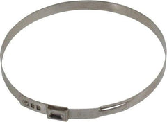 Oetiker - Stepless Ear Clamp - 3-7/16" Noml Size, 10mm Inner Width, 7mm Wide x 0.6mm Thick, Stainless Steel - Americas Tooling