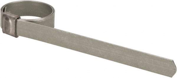 IDEAL TRIDON - 13/16" ID Galvanized Steel Preformed J-Type Clamp - 3/8" Wide, 0.025" Thick - Americas Tooling