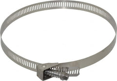 IDEAL TRIDON - SAE Size 88, 2-1/16 to 6" Diam, Stainless Steel Quick Release Worm Drive Clamp - 1/2" Wide, Material Grade 301, Series 550 - Americas Tooling