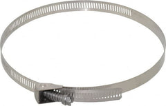 IDEAL TRIDON - SAE Size 104, 3 to 7" Diam, Stainless Steel Quick Release Worm Drive Clamp - 1/2" Wide, Material Grade 301, Series 550 - Americas Tooling