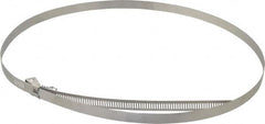 IDEAL TRIDON - SAE Size 216, 10-3/16 to 14" Diam, Stainless Steel Quick Release Worm Drive Clamp - 1/2" Wide, Material Grade 301, Series 550 - Americas Tooling