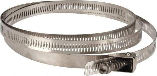 IDEAL TRIDON - SAE Size 248, 1-3/4 to 16" Diam, Stainless Steel Quick Release Worm Drive Clamp - 1/2" Wide, Material Grade 301, Series 550 - Americas Tooling