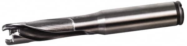 Kennametal - 15 to 15.99mm Diam, 5xD, 80mm Max Depth, 16mm Shank Diam, 100mm Flute, 152mm OAL, Replaceable Tip Drill - KTIP1500HPM Insert, T Seat Size, Series KenTIP - Americas Tooling