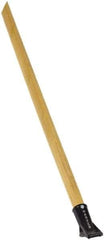 Harper Brush - 60 x 1-1/8" Wood Squeegee Handle - Bolt-On Connection, Tan - Americas Tooling