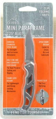 Gerber - 2-7/32" Blade, 6" OAL, Partially Serrated Folding Knife - 3.07" Closed Length, Stainless Steel, 1 Blade, 1 Edge, Pocket Clip - Americas Tooling