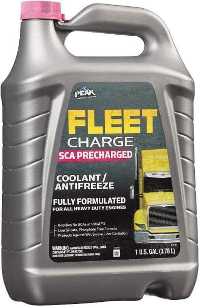 Peak - 1 Gal Heavy Duty Antifreeze & Coolant - Ethylene Glycol with SCA & Inhibitors Composition - Americas Tooling