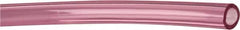 Coilhose Pneumatics - 1/4" ID x 3/8" OD, 1/16" Wall Thickness, Cut to Length (500' Standard Length) Polyurethane Tube - Transparent Red, 126 Max psi, 90 Hardness - Americas Tooling