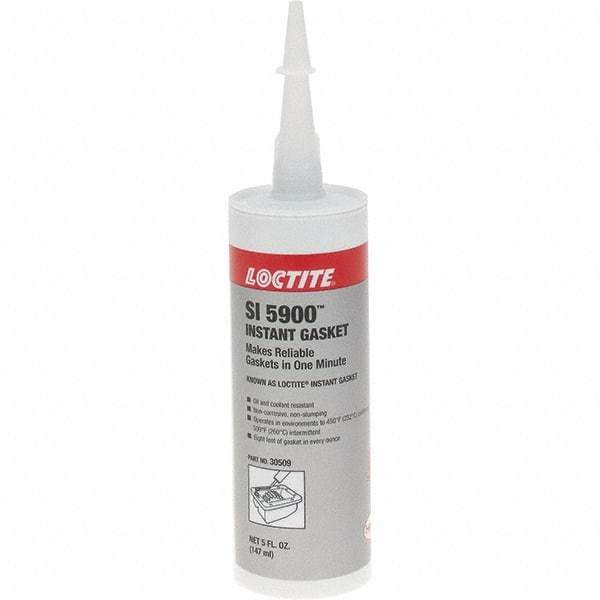 Loctite - 5 oz Cartridge Black RTV Silicone Gasket Sealant - Americas Tooling