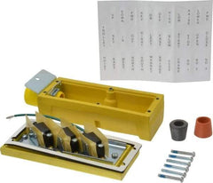 Woodhead Electrical - 3 Operator, Mushroom Head Pendant Control Station - No Legend, Momentary Switch, NO/NC Contact - Americas Tooling