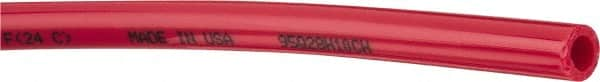 Coilhose Pneumatics - 8mm OD, Cut to Length (500' Standard Length) Polyurethane Tube - Red, 145 Max psi, 95 Hardness - Americas Tooling