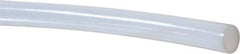 Value Collection - 5/16" ID x 3/8" OD, 1/32" Wall Thickness, Cut to Length (50' Standard Length) PTFE Tube - Natural White, 60 Hardness - Americas Tooling