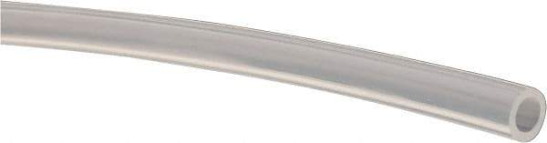 Made in USA - 1/8" ID x 3/16" OD, 1/32" Wall Thickness, Cut to Length (50' Standard Length) PTFE Tube - Translucent, 55 Hardness - Americas Tooling