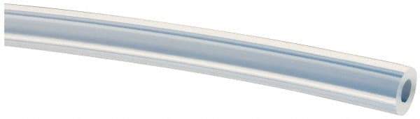 Made in USA - 1/8" ID x 1/4" OD, 1/16" Wall Thickness, Cut to Length (50' Standard Length) PTFE Tube - Translucent, 55 Hardness - Americas Tooling