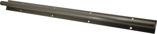 Pacific Bearing - 3/4" Shaft Diam, 1-3/4" Base Width, Ceramic Coated, Aluminum Shaft, Aluminum Rail, Round Shaft Assemblies - 0.221" Mounting Hole Diam, 24" Long - Americas Tooling