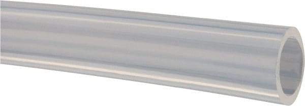 Made in USA - 3/8" ID x 1/2" OD, 1/16" Wall Thickness, Cut to Length (50' Standard Length) PTFE Tube - Translucent, 56 Hardness - Americas Tooling