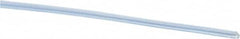 Made in USA - 1/64" ID x 0.033" OD, Cut to Length (500' Standard Length) PTFE Tube - Natural White, 60 Hardness - Americas Tooling