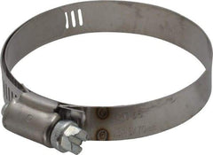 IDEAL TRIDON - SAE Size 36, 1-13/16 to 2-3/4" Diam, Stainless Steel Shielded Worm Drive Clamp - Material Grade 201, Series 613 - Americas Tooling