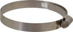 IDEAL TRIDON - SAE Size 52, 2-13/16 to 3-3/4" Diam, Stainless Steel Shielded Worm Drive Clamp - Material Grade 301, Series 615 - Americas Tooling