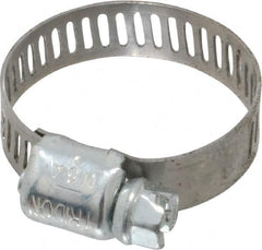 IDEAL TRIDON - SAE Size 8, 7/16 to 1" Diam, Carbon Steel Miniature Worm Drive Clamp - 5/16" Wide, Series 300 - Americas Tooling