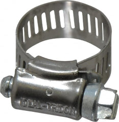 IDEAL TRIDON - SAE Size 8, 7/16 to 1" Diam, Carbon Steel Worm Drive Clamp - 1/2" Wide, Series 600 - Americas Tooling