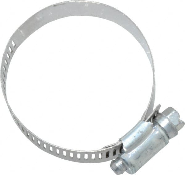 IDEAL TRIDON - SAE Size 28, 1-5/16 to 2-1/4" Diam, Carbon Steel Worm Drive Clamp - 1/2" Wide, Series 600 - Americas Tooling