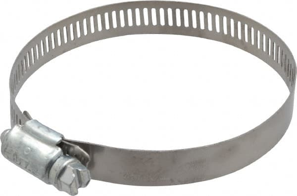 IDEAL TRIDON - SAE Size 44, 2-5/16 to 3-1/4" Diam, Carbon Steel Worm Drive Clamp - 1/2" Wide, Series 600 - Americas Tooling