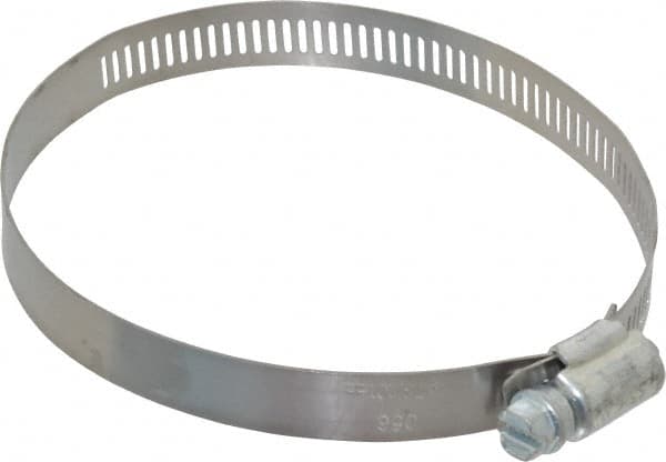 IDEAL TRIDON - SAE Size 56, 3-1/16 to 4" Diam, Carbon Steel Worm Drive Clamp - 1/2" Wide, Series 600 - Americas Tooling