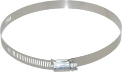 IDEAL TRIDON - SAE Size 88, 4-1/16 to 6" Diam, Carbon Steel Worm Drive Clamp - 1/2" Wide, Series 600 - Americas Tooling