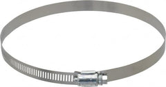 IDEAL TRIDON - SAE Size 96, 4-1/2 to 6-1/2" Diam, Carbon Steel Worm Drive Clamp - 1/2" Wide, Series 600 - Americas Tooling