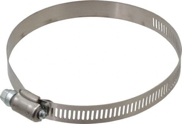 IDEAL TRIDON - SAE Size 60, 3-5/16 to 4-1/4" Diam, Stainless Steel Worm Drive Clamp - 1/2" Wide, Material Grade 201, Series 611 - Americas Tooling