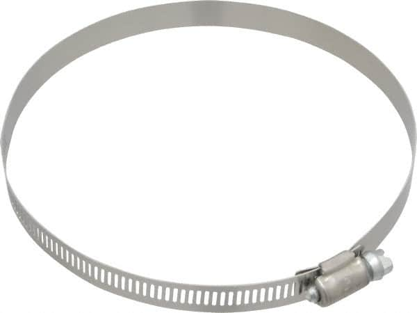 IDEAL TRIDON - SAE Size 88, 4-1/16 to 6" Diam, Stainless Steel Worm Drive Clamp - 1/2" Wide, Material Grade 201, Series 611 - Americas Tooling