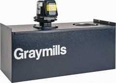 Graymills - 10 Gallon Tank Capacity, Coolant Pump/Motor - 24" Tank Length x 9-3/4" Tank Width x 16" Tank Height - Americas Tooling