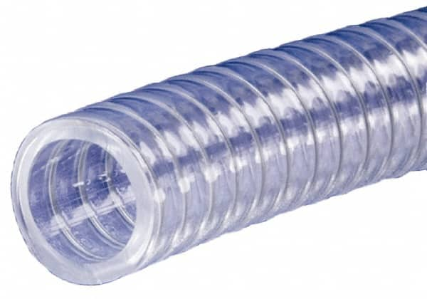 Kuriyama of America - 1/2" ID x 0.736" OD, 100' Long, PVC Tube - Clear, 100 Max psi - Americas Tooling