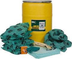 Brady SPC Sorbents - 38 Gal Capacity Hazardous Materials Spill Kit - 55 Gal Drum - Americas Tooling