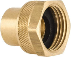 Dixon Valve & Coupling - 3/8 NPTF & 3/4 NH Garden Hose Fitting - Brass, Female Hose to Female Pipe Connector - Americas Tooling