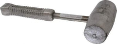 American Hammer - 10 Lb Head 2-1/2" Face Lead Alloy Nonmarring Lead Hammer - 13-1/2" OAL, Aluminum Handle - Americas Tooling