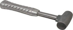 American Hammer - 1-1/2 Lb Head 1" Face Zinc Aluminum Alloy Nonmarring Hammer - 11-1/2" OAL, Aluminum Handle - Americas Tooling