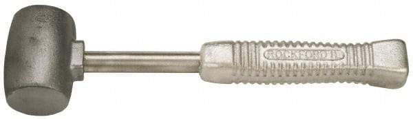 American Hammer - 5 Lb Head 2" Face Zinc Aluminum Alloy Nonmarring Hammer - 13-1/2" OAL - Americas Tooling