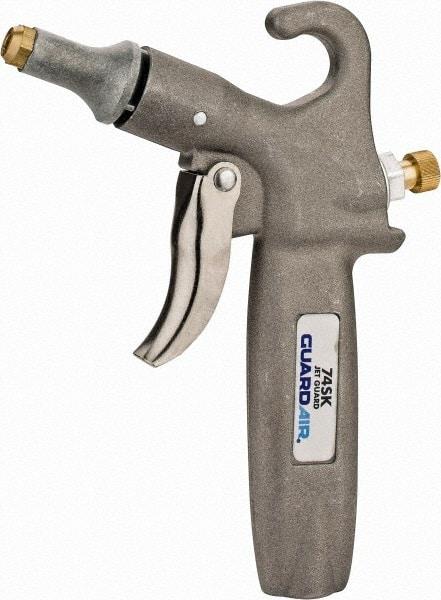 Guardair - 120 Max psi Standard Safety Pistol Grip Blow Gun - 1/4 NPT, Aluminum - Americas Tooling