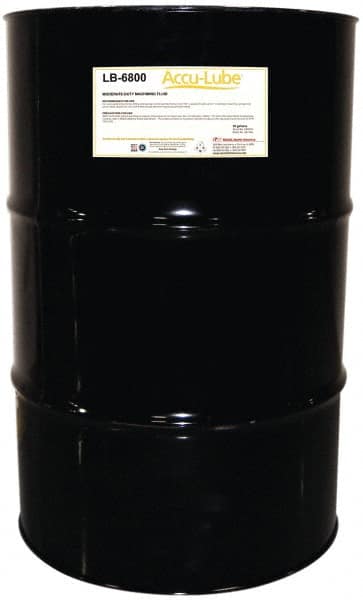 Accu-Lube - Accu-Lube LB-6800, 55 Gal Drum Cutting & Sawing Fluid - Natural Ingredients, For Cutting, Grinding - Americas Tooling