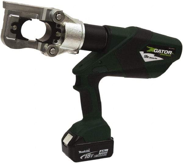 Greenlee - 12 Ton Electric Crimper - Includes 18V Li-Ion Battery, Charger, Carrying Case - Americas Tooling