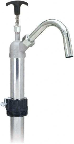 lumax - Oil Lubrication 0.17 Gal/Turn Flow Aluminum & Steel Lever Hand Pump - For 15 to 55 Gal Container - Americas Tooling