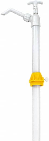 lumax - Oil Lubrication 0.06 Gal/Turn Flow Polypropylene Lever Hand Pump - For 15 to 55 Gal Container - Americas Tooling