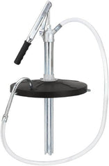 lumax - Oil Lubrication 0.02 Gal/Turn Flow Aluminum & Steel Lever Hand Pump - For 5 Gal Container - Americas Tooling