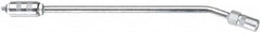 lumax - 4,500 Operating psi, 14" Long, Steel Fixed Grease Gun Rigid Extension - Americas Tooling