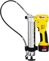 lumax - 7,000 Max psi, Flexible Battery-Operated Grease Gun - 14 oz Capacity, 3-Way Fill - Americas Tooling