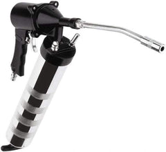 lumax - 3,000 Max psi, Flexible Air-Operated Grease Gun - 14 oz Capacity, 1/8 Thread Outlet, 3-Way Fill - Americas Tooling